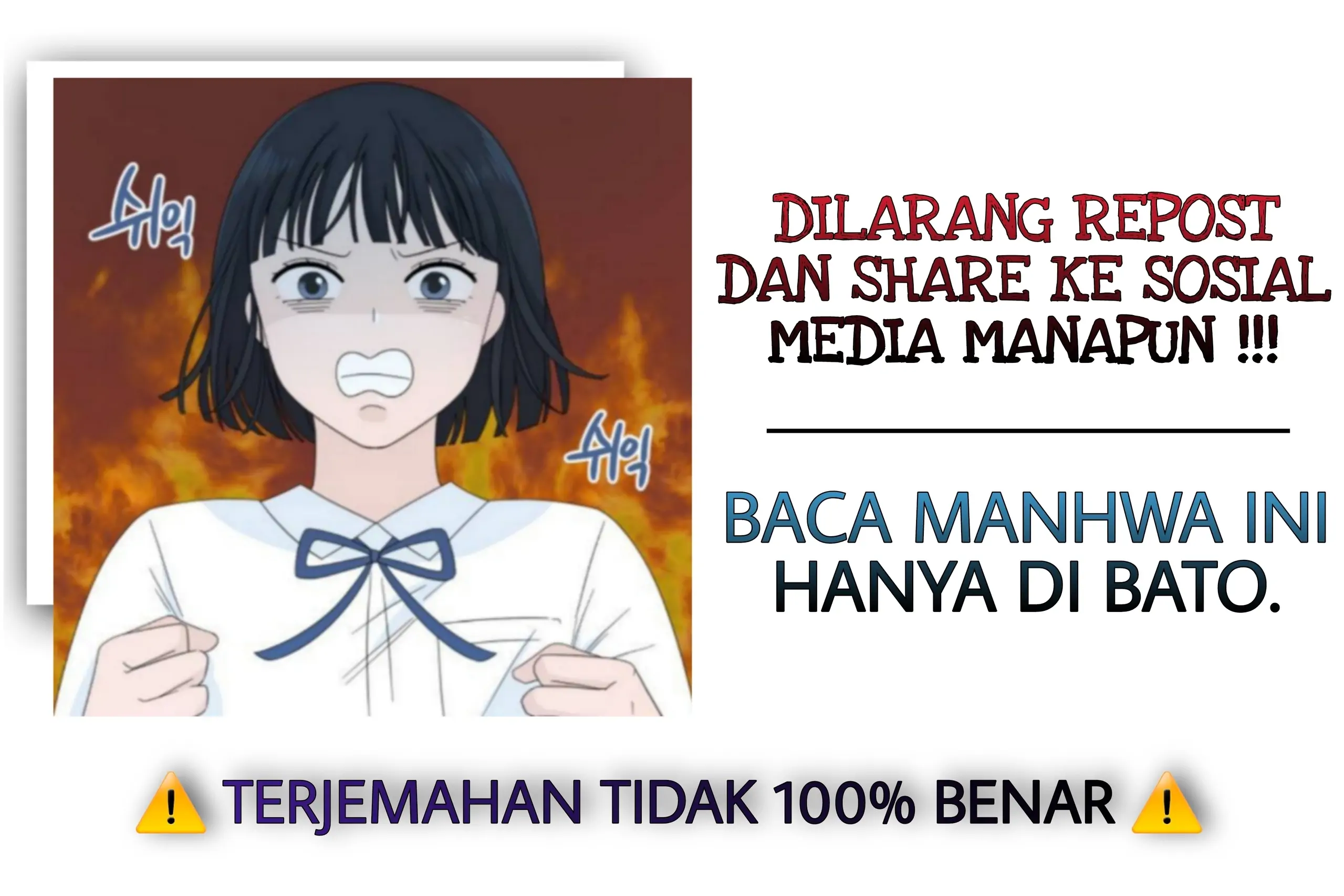 WARNING : PARA PEMERAN UTAMA SUDAH BUCIN HATI2 DALAM MEMBACA TAKUT KENA VIRUS BUCIN-Chapter 33